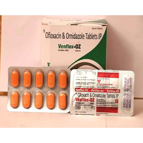 Product Name: Venflox OZ, Compositions of Venflox OZ are Ofloxacin & Ornidazole - Venix Global Care Private Limited