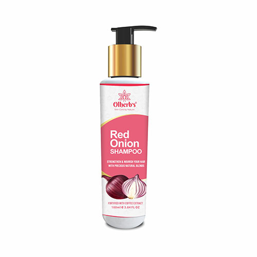 Product Name: Red Onion Shampoo, Compositions of Red Onion Shampoo are  - Biofrank Pharmaceuticals (India) Pvt. Ltd