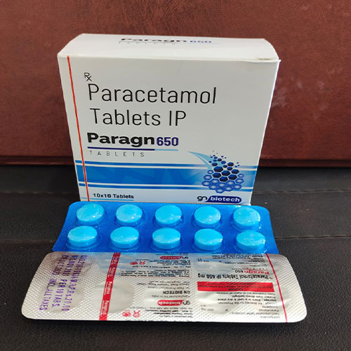 Product Name: Paragn 650, Compositions of Paragn 650 are Paracetamol - G N Biotech