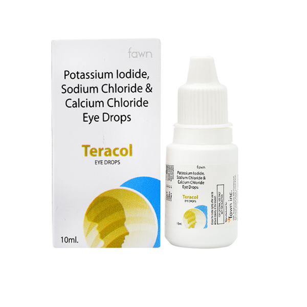 Product Name: TERACOL, Compositions of TERACOL are Potassium Iodide + Sodium Chloride + Calcium Chloride - Fawn Incorporation