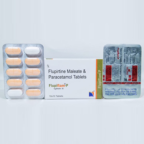 Product Name: Flupiflam, Compositions of Flupiflam are Flupirtine Maleate  & Paracetamol Tablets - Nova Indus Pharmaceuticals