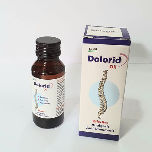 Product Name: Dolorid, Compositions of Dolorid are Effective Analgesic Anti-Rheumatic - Pride Pharma