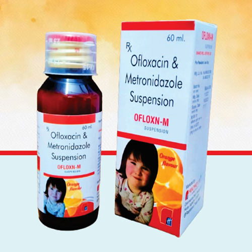 Product Name: OFLOXN M, Compositions of OFLOXN M are Ofloxacin & Metronidazole Suspension  - Healthkey Life Science Private Limited