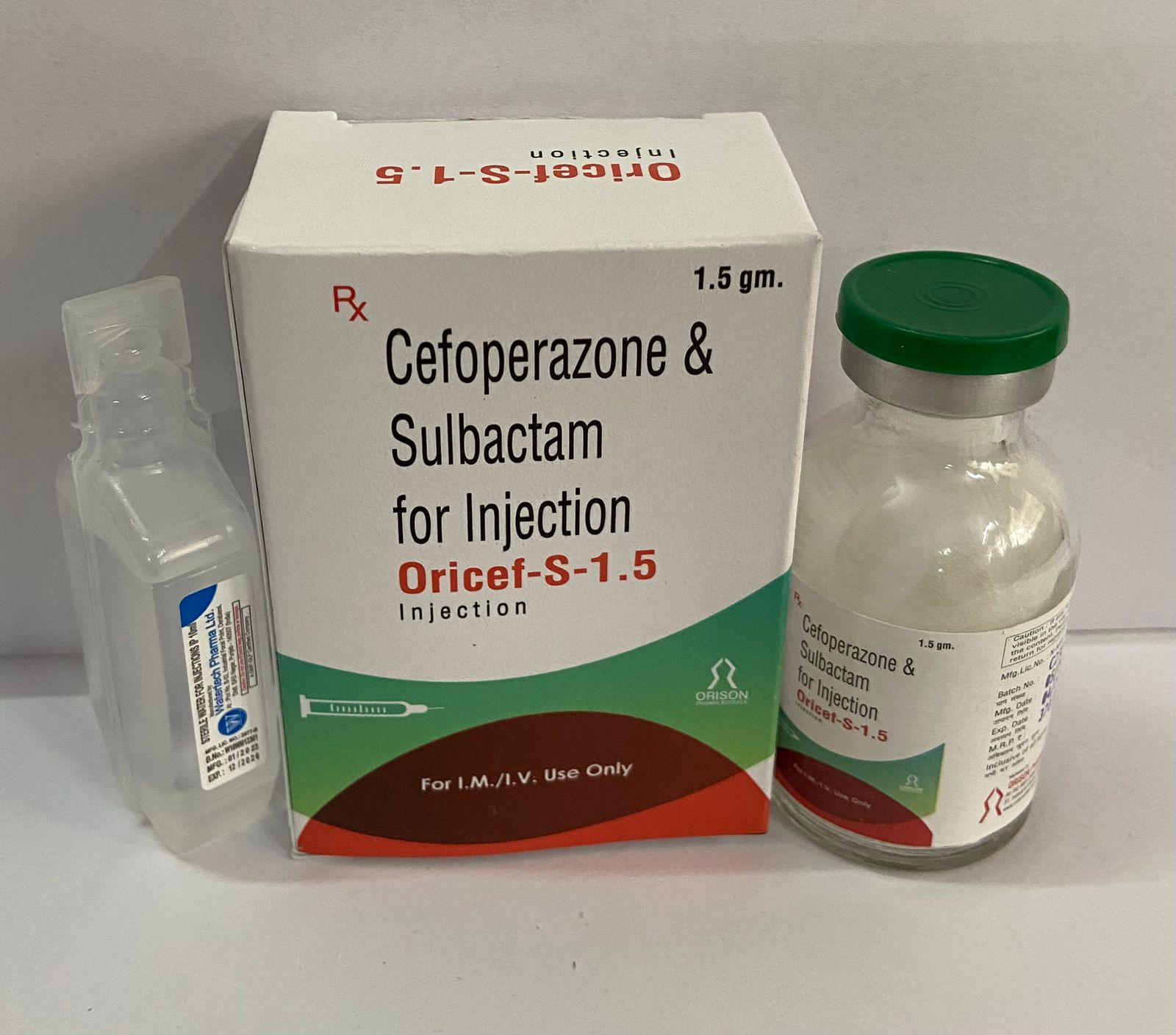 Product Name: Cefoperazone and Sulbactum, Compositions of Cefoperazone and Sulbactum are Cefoperazone & Sulbactum  - Orison Pharmaceuticals