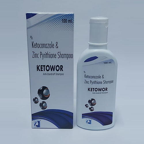 Product Name: Ketowor, Compositions of Ketowor are Ketoconazole & Zinc Pyrithione Shampoo - WHC World Healthcare