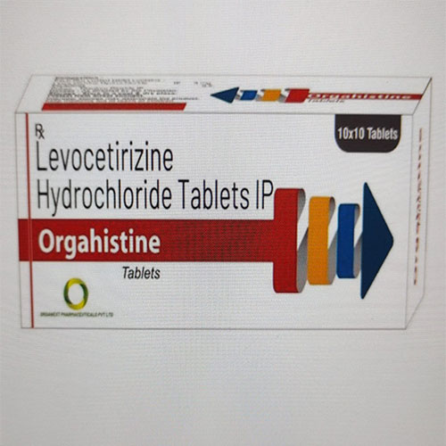Product Name: Orgahistine, Compositions of Orgahistine are Levocetirizine hydrochloride - G N Biotech