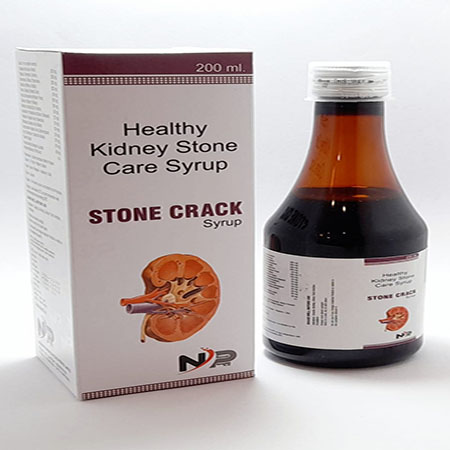 Product Name: Stone Crack, Compositions of Stone Crack are Healthy Kidney Stone Care Syrup - Noxxon Pharmaceuticals Private Limited