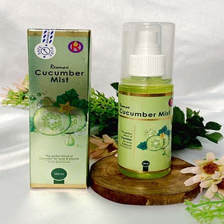 Product Name: Cucumber Mist, Compositions of The Perfect Blend of cucumber for acne and blemish are The Perfect Blend of cucumber for acne and blemish - Reomax Care