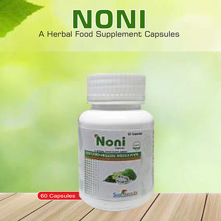 Product Name: Noni, Compositions of Noni are A Herbal food Supplement Capsules - Scothuman Lifesciences