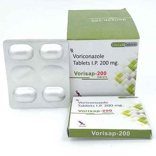 Product Name: Vorisap 200, Compositions of Vorisap 200 are Voriconazole - Saphnix Life Sciences