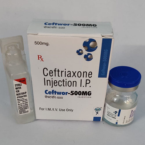 Product Name: Cefowor 500, Compositions of Cefowor 500 are Ceftriaxone  Injection IP - WHC World Healthcare