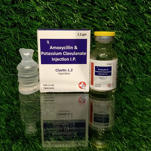 Product Name: Clavtic 1.2, Compositions of Clavtic 1.2 are Amoxycillin & Potassium Clavulanate Injection IP - Crossford Healthcare