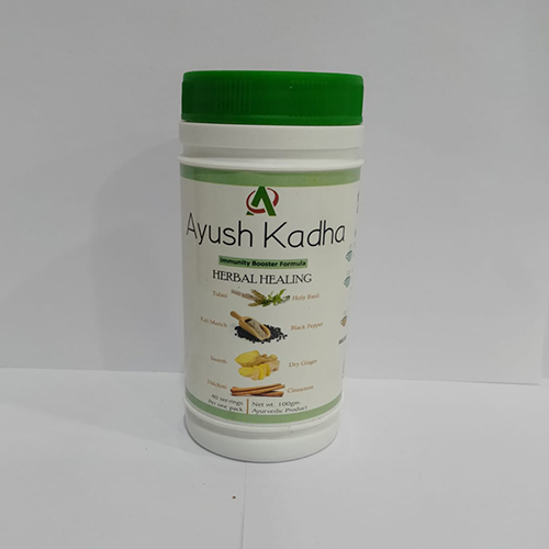 Product Name: Ayush Kadha, Compositions of Ayush Kadha are Immune Booster - Aadi Herbals Pvt. Ltd