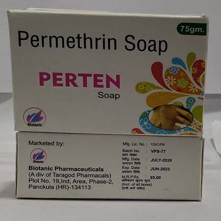 Product Name: Parten, Compositions of Parten are Permethrin Soap - Biotanic Pharmaceuticals