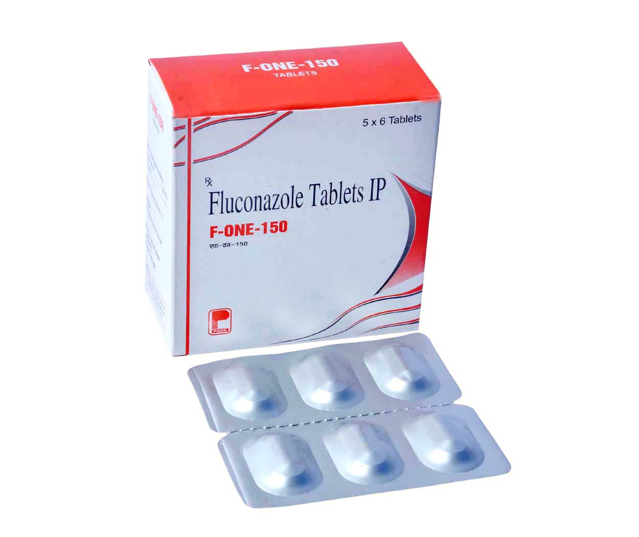 Product Name: F ONE 150, Compositions of F ONE 150 are Fluconazole Tablets IP - Park Pharmaceuticals