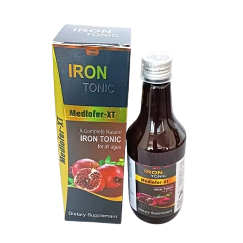 Product Name: MedloferXT, Compositions of MedloferXT are A Complete Natural IRON TONIC for all ages - Medlo Biotech