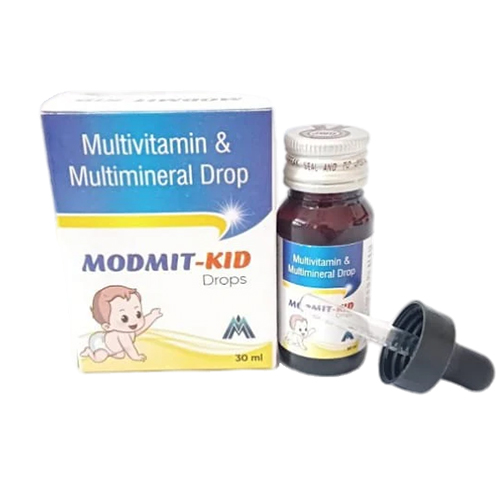 Product Name: MODMIT KID, Compositions of MODMIT KID are Multivitamin & Multimineral Drop - Medlo Biotech