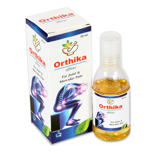 Product Name: Orthika, Compositions of Orthika are Orthia Pain Killer - Erika Remedies