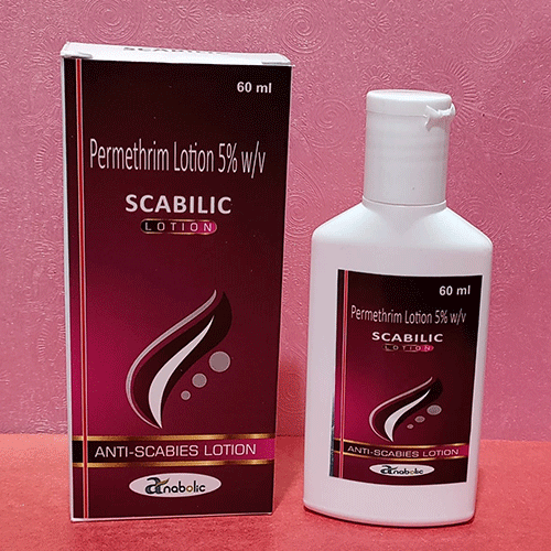 Product Name: Scabilic, Compositions of Scabilic are Permethrin 1% - Anabolic Remedies Pvt Ltd