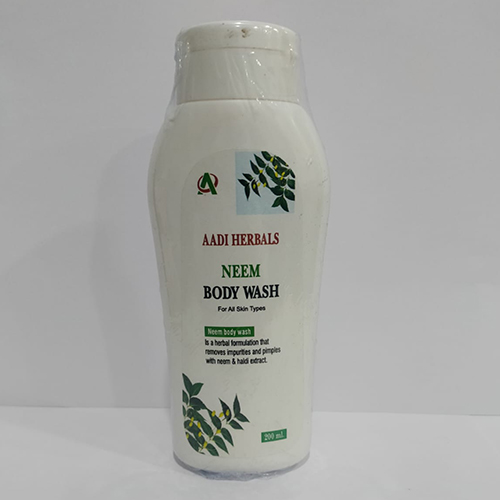 Product Name: Neem Body Wash, Compositions of Neem Body Wash are Natural Body Wash - Aadi Herbals Pvt. Ltd