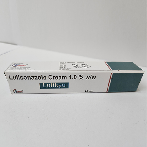 Product Name: Lulikyu, Compositions of Lulikyu are Luliconazole Cream 1.0 % w/v - Bkyula Biotech