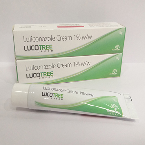 Product Name: Lucotree, Compositions of Lucotree are Luliconazole Cream 1% W/W - Healthtree Pharma (India) Private Limited