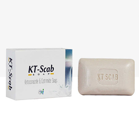 Product Name: KT SCAB, Compositions of KT SCAB are Ketaconazole & Cetrimide Soap - Mediquest Inc