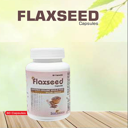 Product Name: Flaxeed, Compositions of Flaxeed are Energyy Booster,Stress Reliever & Anti Ageing Capsules - Scothuman Lifesciences