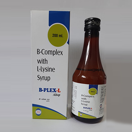 Product Name: B PLex L, Compositions of B PLex L are B Complex with L Lysine Syrup - Altop HealthCare