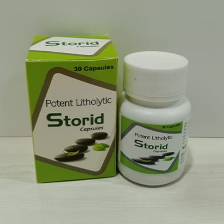 Product Name: Storid, Compositions of Storid are Potent Litholytic - Soinsvie Pharmacia Pvt. Ltd