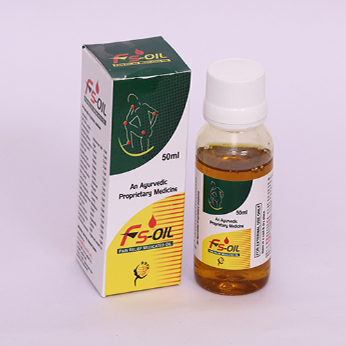 Product Name: FS  OIL, Compositions of FS  OIL are An Ayurvedic Proprietary Medicine - Biomax Biotechnics Pvt. Ltd