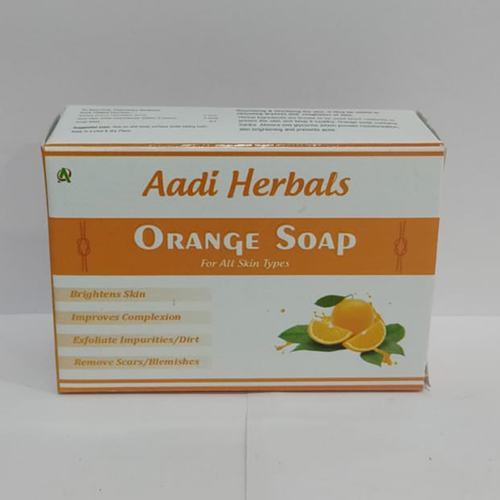 Product Name: Orange Soap, Compositions of Orange Soap are  - Aadi Herbals Pvt. Ltd