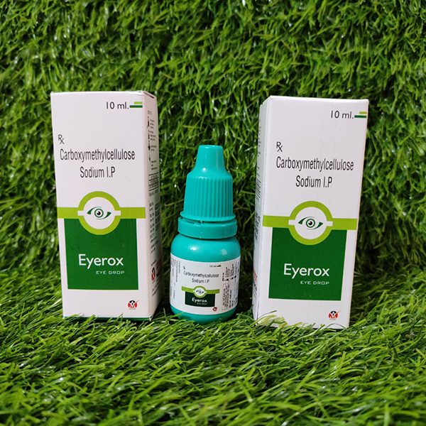 Product Name: Eyerox, Compositions of Eyerox are Carboxymethylcellulose Sodium IP - Anista Healthcare