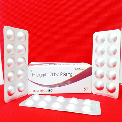 Product Name: Tenitrol 20, Compositions of Tenitrol 20 are Tenigliptin 20 mg  - Voizmed Pharma Private Limited