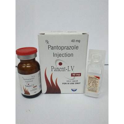 Product Name: Panent iv, Compositions of Panent iv are Pantoparazole Injection - Cubic Lifesciences Private Limited