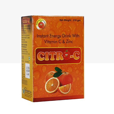 Product Name: CITRO C, Compositions of CITRO C are Instant Energy Drink with Vitamin C & Zinc - Mediquest Inc