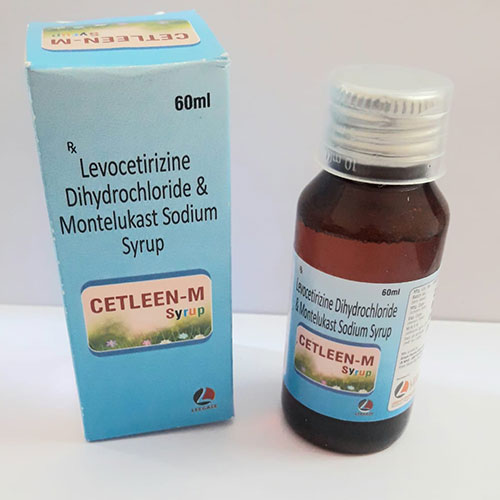 Product Name: Cetleen M, Compositions of Cetleen M are Levocetirizine dihydrochloride & Montelukast Sodium - Leegaze Pharmaceuticals Private Limited