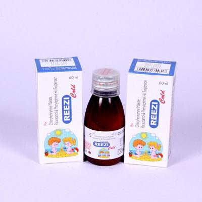 Product Name: Reezi cold, Compositions of Reezi cold are Paracetamol  & Phneylephrne Hcl Suspension - Bluewaterresearch