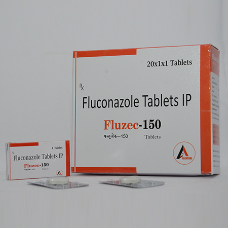 Product Name: FLUZEC 150, Compositions of FLUZEC 150 are Fluconazole Tablets IP - Alencure Biotech Pvt Ltd