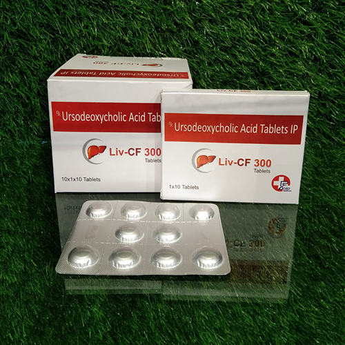 Product Name: Liv Cf 300, Compositions of are Ursodeoxycholic Acid  Tablets IP - Crossford Healthcare