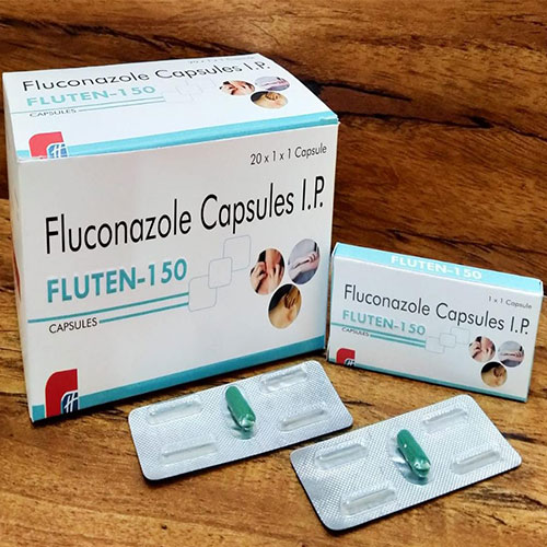 Product Name: Fluten 150, Compositions of Fluten 150 are Fluconazole - Healthkey Life Science Private Limited