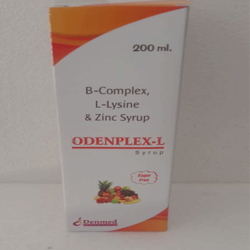 Product Name: Odenplex L, Compositions of Odenplex L are B Complex, L Lysine & Zinc - Denmed Pharmaceutical