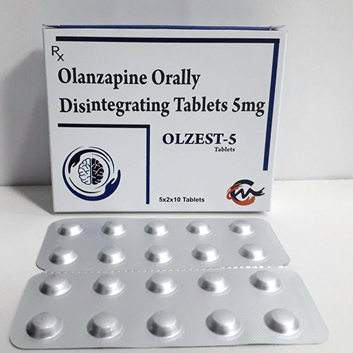 Product Name: Olzest 5, Compositions of Olzest 5 are Olanzapine Orally Disintegrating Tablets 5 mg - Asterisk Laboratories