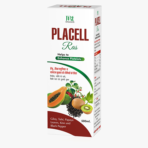 Product Name: Placell, Compositions of Placell are Helps to Enhance Platelets - JRT Organics