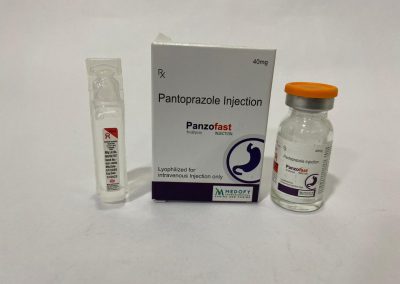 Product Name: Panzofast, Compositions of Panzofast are Pantoprazole 40mg Injection - Medofy Pharmaceutical