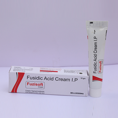 Product Name: Fuzisoft, Compositions of Fuzisoft are Fusidic Acid Cream IP - Eviza Biotech Pvt. Ltd