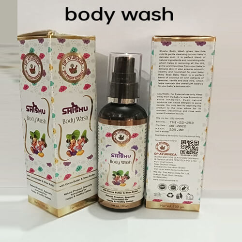 Product Name: Shishu Body Wash, Compositions of Shishu Body Wash are  - DP Ayurveda