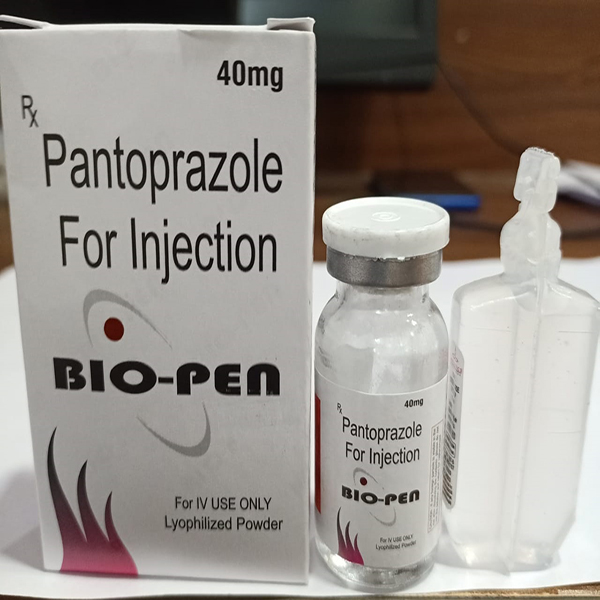 Product Name: Bio Pen, Compositions of Bio Pen are Pantoprazole for Injection - Biovista Lifesciences