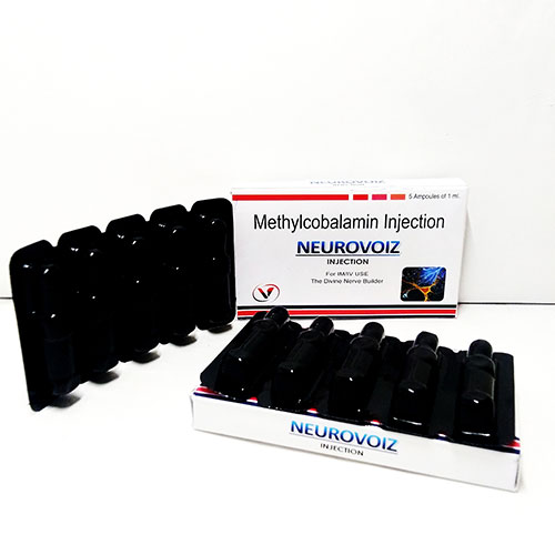 Product Name: Neurovoiz , Compositions of Neurovoiz  are  Methylcobalamine 1500 mcg - Voizmed Pharma Private Limited