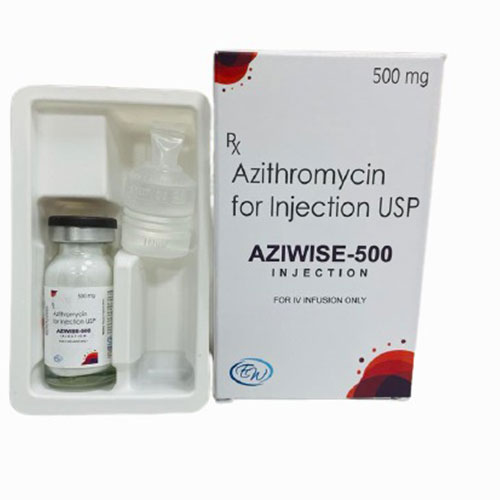 Product Name: AZIWISE 500, Compositions of AZIWISE 500 are Azithromycin 500mg  - Edelweiss Lifecare